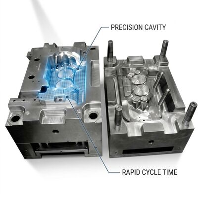 Overmolding Injection Molding Service TPE Soft Touch Grip Two Shot Molding